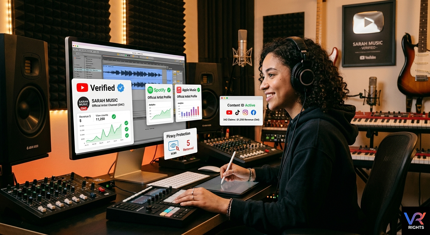 Artiste en performance — protection IP